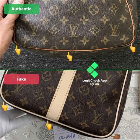 louis vuitton bum bag fake vs real|how to authenticate a louis vuitton bag.